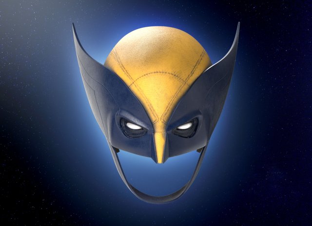 Wolverine cowl mask helmet print Deadpool 3 3D 打印模型 .c4d .max .obj .3ds .fbx .stl .blend 