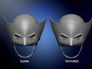 Wolverine cowl mask helmet print Deadpool 3 3D 打印模型