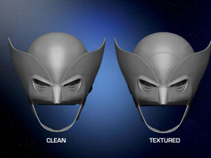 Wolverine cowl mask helmet print Deadpool 3 3D Print Model