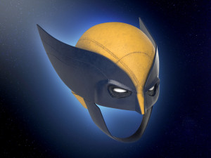 Wolverine cowl mask helmet print Deadpool 3 3D 打印模型