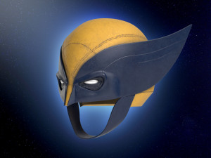 Wolverine cowl mask helmet print Deadpool 3 3D 打印模型