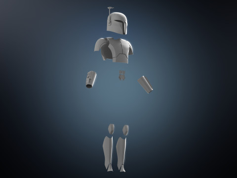 Sabine Wren Armor with helmet Ahsoka 3D Принт Модель