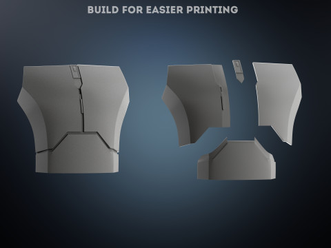 Sabine Wren Armor with helmet Ahsoka 3D Принт Модель