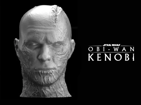 Anakin Skywalker head Obi Wan Kenobi Darth Vader Star Wars 3d Print model 3D Model