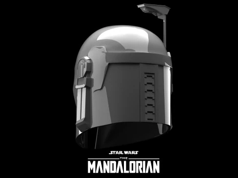 BO KATAN Helmet THE Mandalorian 3d Print model 3D Model