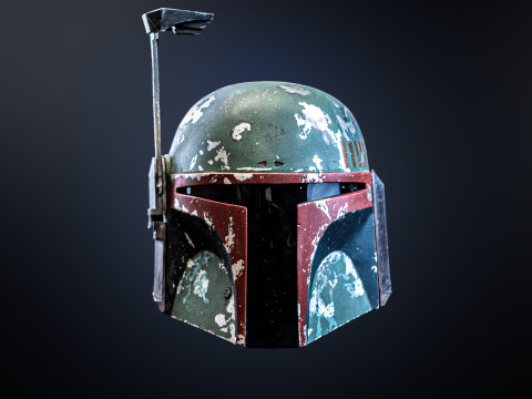Boba Fett Return of The Jedi Helmet Star Wars 3d Print model 3D मॉडल