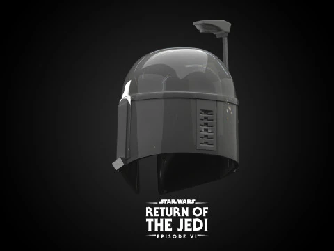 Boba Fett Return of The Jedi Helmet Star Wars 3d Print model 3D Model
