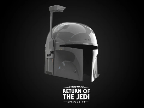 Boba Fett Return of The Jedi Helmet Star Wars 3d Print model 3D Model