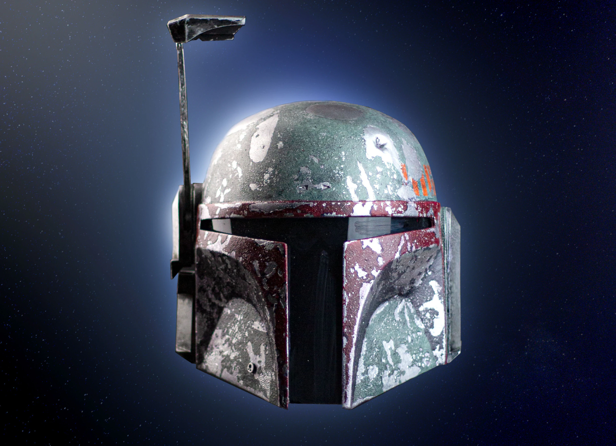 Boba Fett Post Sarlac Cobb Vanth Helmet The Mandalorian season 2 Star Wars 3d Print model 3D Model .c4d .max .obj .3ds .fbx .stl .blend 