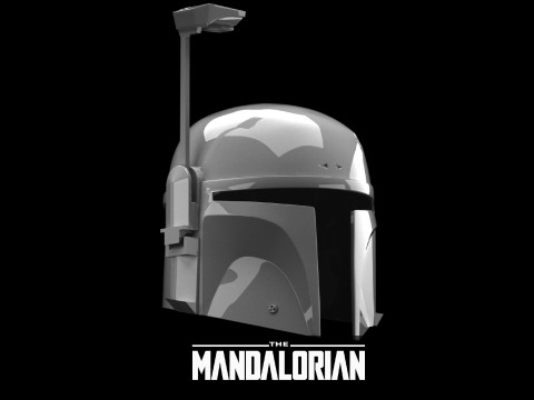 Boba Fett Post Sarlac Cobb Vanth Helmet The Mandalorian season 2 Star Wars 3d Print model 3D 모델