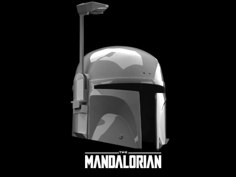 Boba Fett Post Sarlac Cobb Vanth Helmet The Mandalorian season 2 Star Wars 3d Print model 3D Model