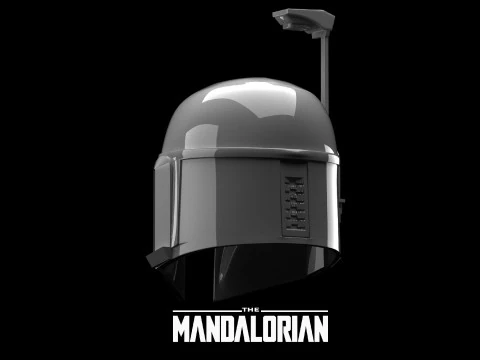 Boba Fett Post Sarlac Cobb Vanth Helmet The Mandalorian season 2 Star Wars 3d Print model 3D Model