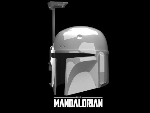 Boba Fett Post Sarlac Cobb Vanth Helmet The Mandalorian season 2 Star Wars 3d Print model 3D 모델