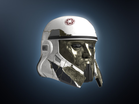 Captain Enoch Ahsoka Stormtrooper 3d print Grand Admiral Thrawn 3D Print armor helmet 3Dモデル