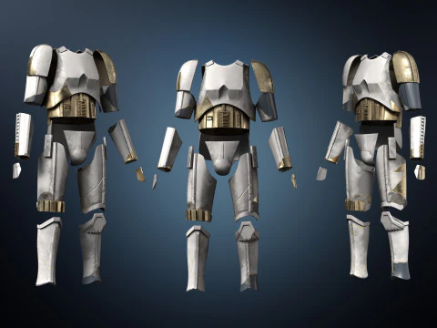 Captain Enoch Ahsoka Stormtrooper 3d print Grand Admiral Thrawn 3D Print armor helmet 3D Model
