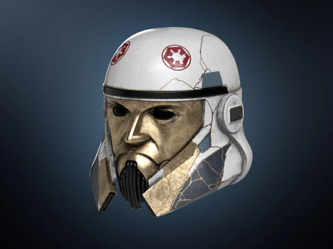 Captain Enoch Ahsoka Stormtrooper 3d print Grand Admiral Thrawn 3D Print helmet 3D Model