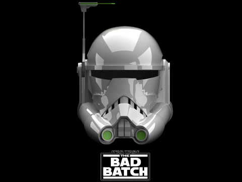 Crosshair EmpireHelmet The Bad Batch Star Wars 3d Print model 3D Model