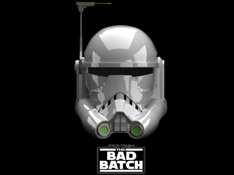 Crosshair EmpireHelmet The Bad Batch Star Wars Impress&atilde;o 3D Modelo Modelo 3D