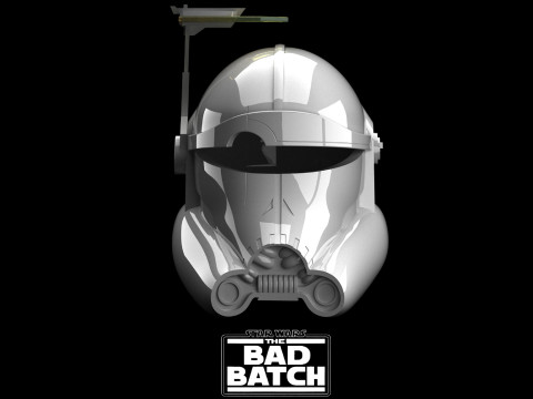 CrosshairHelmet The Bad Batch Star Wars 3d Print model 3Dモデル