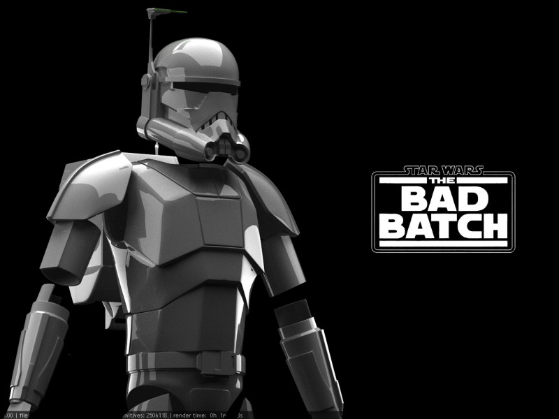 Crosshair EmpireArmor The Bad Batch Star Wars 3d Print model 3D Model .c4d .max .obj .3ds .fbx .stl .blend 