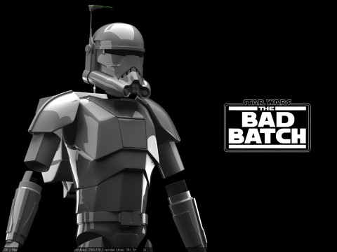 Crosshair EmpireArmor The Bad Batch Star Wars 3d Print model 3D Model