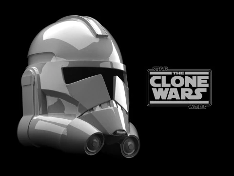 Clone Helmet The Clone Wars Phase 2 Star Wars 3d Print model 3D Model