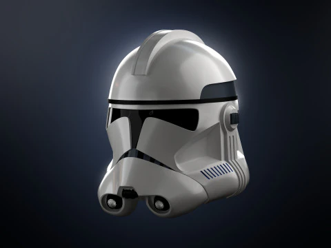 Clone TrooperCapacete The MandalorianAndorObi Wan Kenobi Star Wars Modelo de impress&atilde;o 3D Modelo 3D