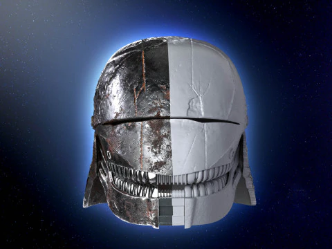 Sith The Acolyte Star Wars helmet 3d print model stl 3D Print Model