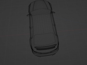 Airbrushed sports car 3D Model