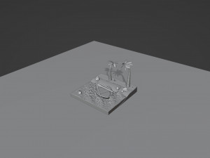 Boat on the beach Modèle 3D
