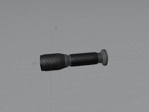 Small hand torch 3D Модель