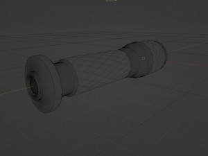 Small hand torch 3D Модель