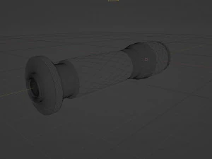 Small hand torch 3D Model
