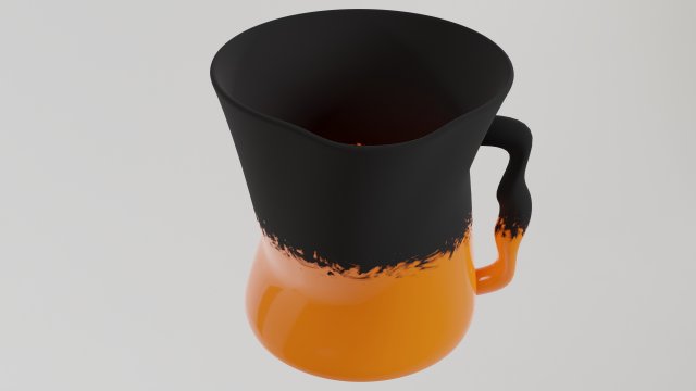 Upgraded tea cup Modelo 3D .c4d .max .obj .3ds .fbx .stl .blend 