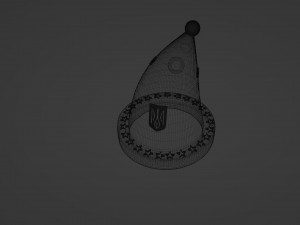 Party Hat Independence 3D Model