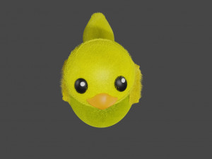 Little fluffy duck Modelo 3D