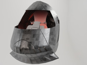 Flying transport of the future 3D Model