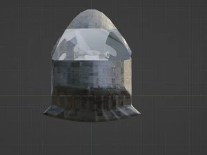 Flying transport of the future 3D Model