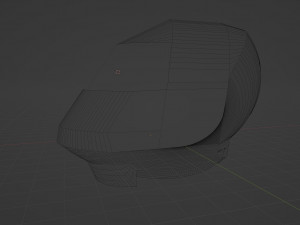 Flying transport of the future Modello 3D