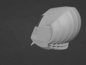 Flying transport of the future 3D Model