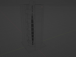 Rocket with electromagnetic launcher 3D Model