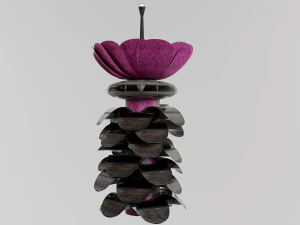 Huis in natuurlijke stijl 3D Model