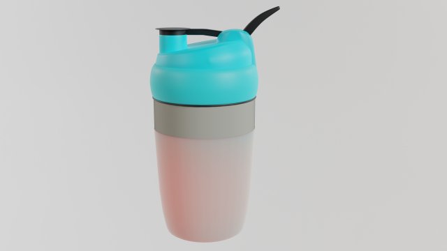 Sports shaker 3D Model .c4d .max .obj .3ds .fbx .stl .blend 