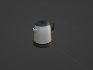Ordinary electric kettle 3D Model