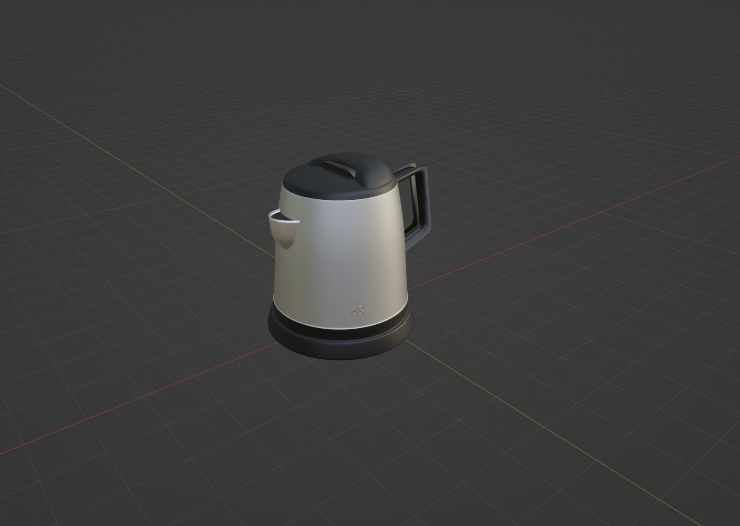 Electric Kettle 03 - CGAxis - 3D models, PBR, HDRI for your 3D