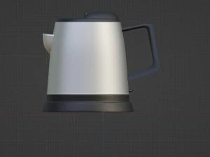 Ordinary electric kettle 3D Model