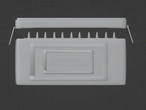 Military ammo box 3D Model