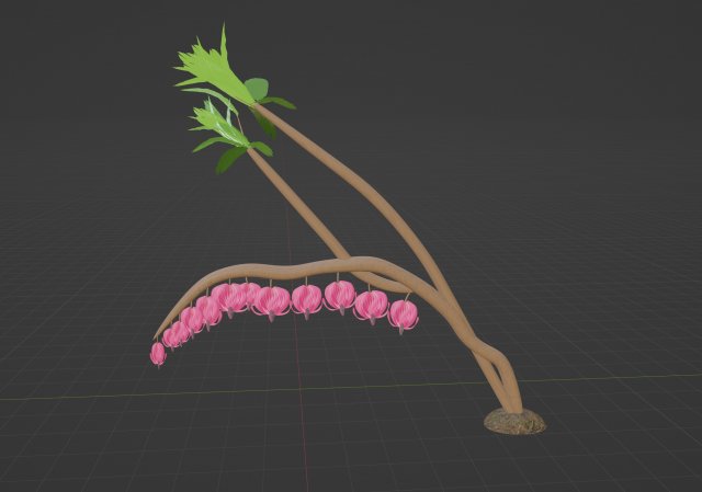 Amazing flower Modelo 3D .c4d .max .obj .3ds .fbx .stl .blend 