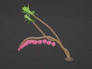 Amazing flower 3D Model
