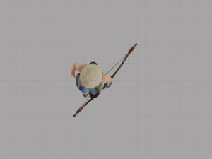 Unusual woman from the future Modelo 3D